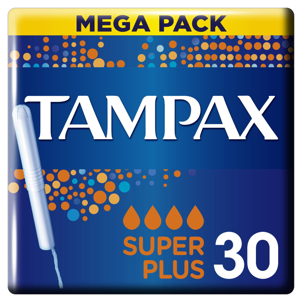 Tampons Tampax Super-Plus 30 pieces