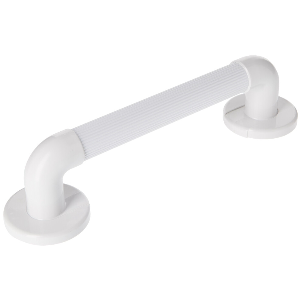 Homecraft Moulded Fluted Grab Rail, Durable Pvc Safety Rail And Mobility Aid For Bathroom For Elderly, Disabled And Handicapped Users, Indoor And Outdoor
