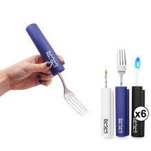 PEPE - Foam Grip Tubing Handle Grips (x6 units, 3 different shapes), Foam Tubing for Utensil Handles 5" Length, Arthritis Cuttlery Grips, Foam Grip
