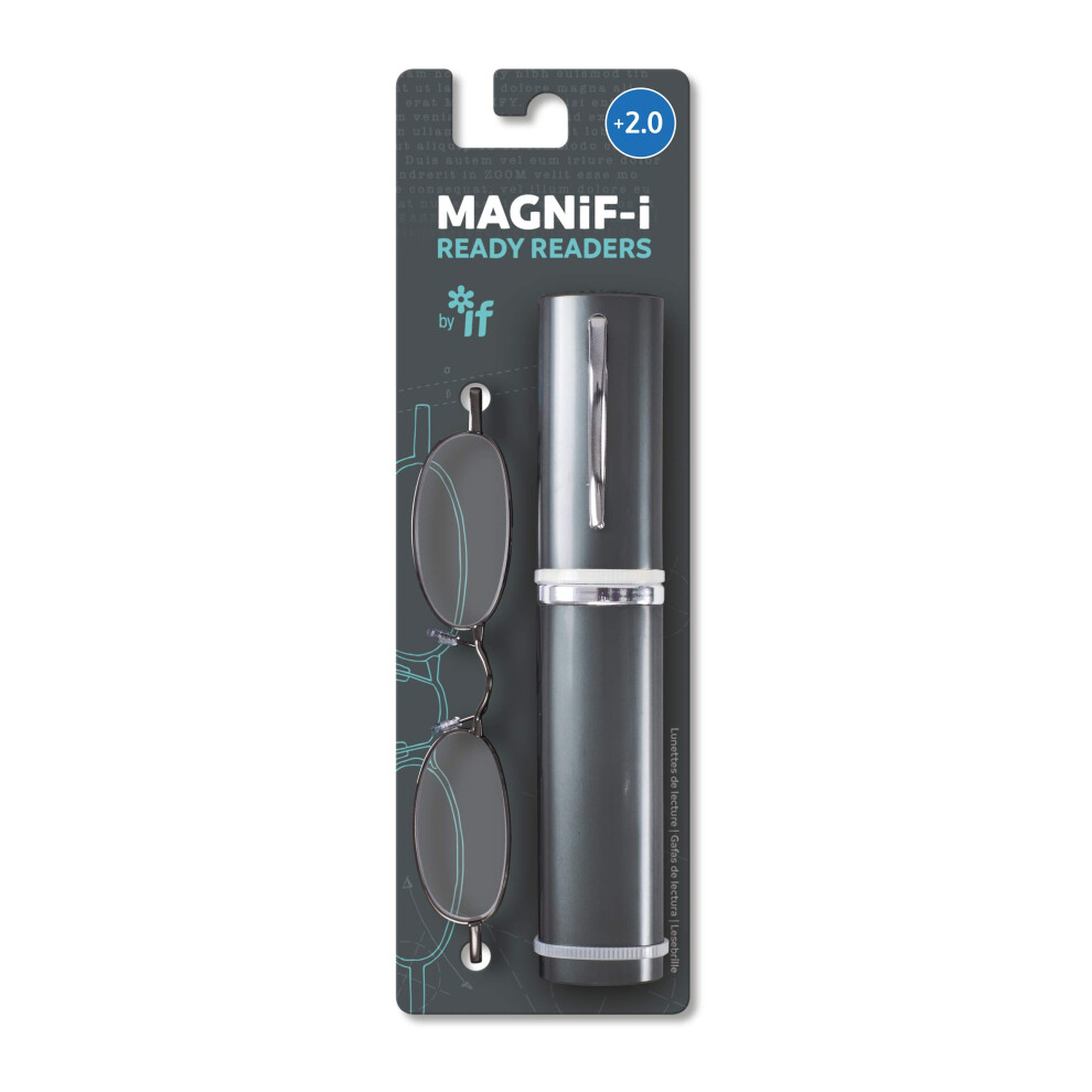 If Black Magnif-I Ready Readers +2.5