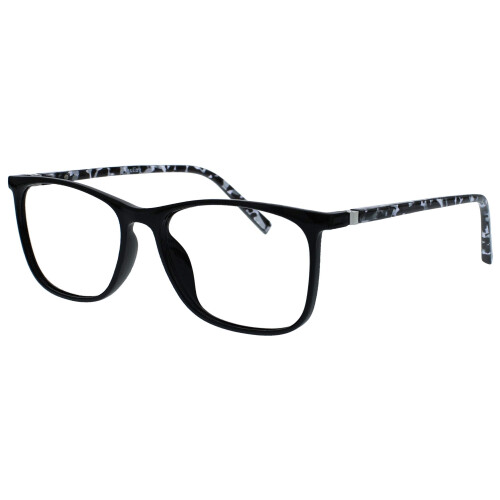 Arc 2 Pack Large Reading Glasses Black Blue Patterned Mens Womens RR66-13 +2.50 1