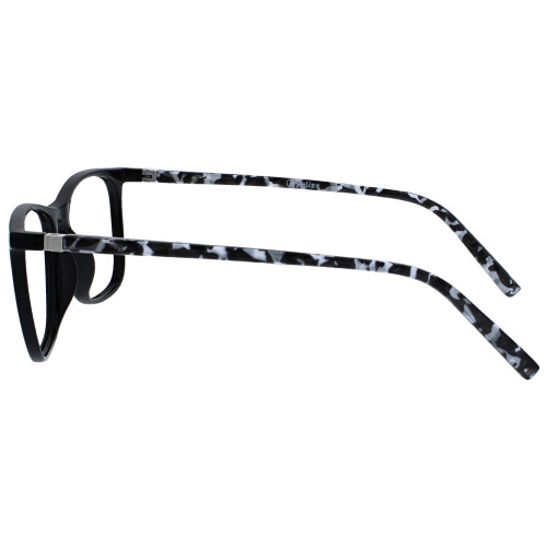 Arc 2 Pack Large Reading Glasses Black Blue Patterned Mens Womens RR66-13 +2.50 2