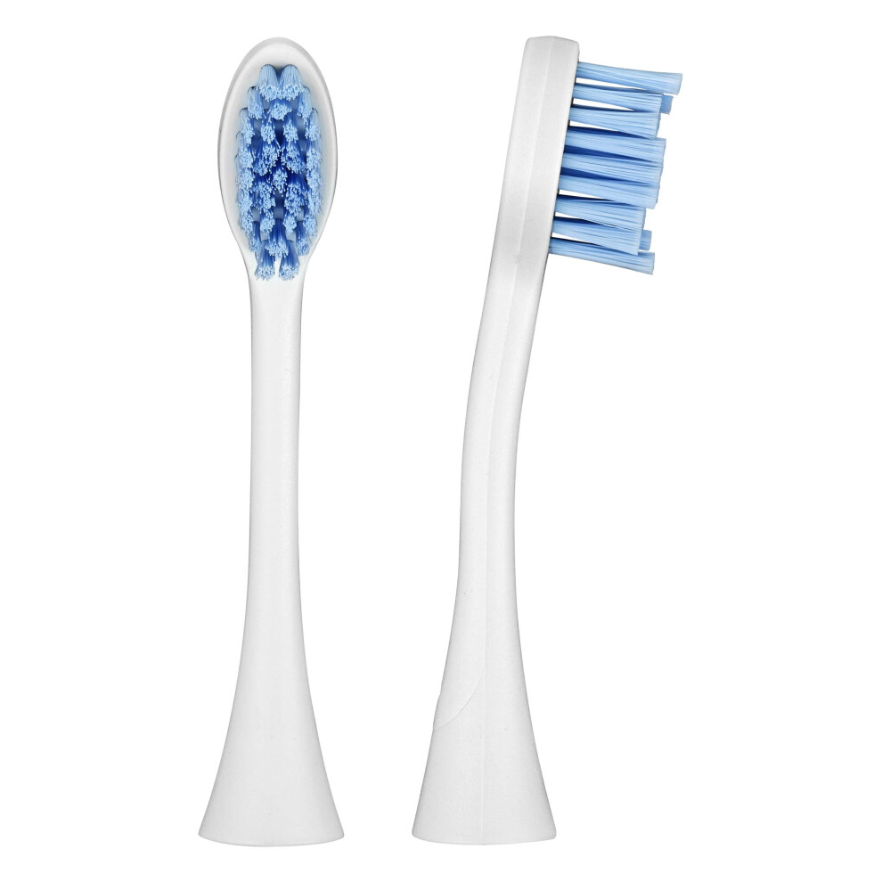 Hydrosonic CHS 200 Sensitive Duo Replacement Brush Heads, 2 Pieces - Curaprox Electric Toothbrush Heads/Replacement Toothbrush Heads - 2 Pack