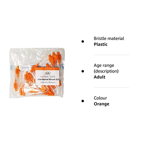 Tepe Interdental Brushes Orange XXX-Fine (25 brushes) 2