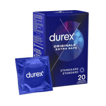 Durex Originals Ekstra Sikre Kondomer 20 stk.