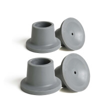 PEPE - Non Slip Rubber Feet Shower Stool (tube 28 mm, x4 counts), Ferrule for Shower Stool, Rubber Feet for Disabled Shower Chair, Rubber Feet for