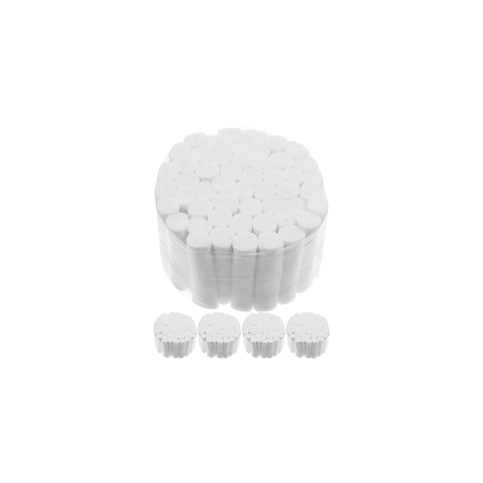 Milisten 5Pcs Dental Gauze Rolls Cottons Pads Rolled Cotton Ball Mouth Gauze For Dentists Kids And Adults