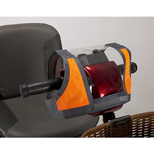 Mobility Scooter Control Panel/Tiller Cover from Ducksback Fluorescent