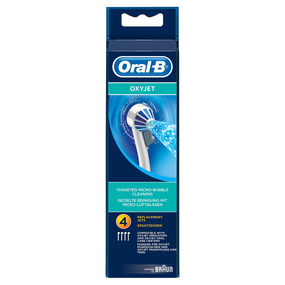 Braun Oral-B oxyjet ED17, 4 nozzles.