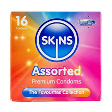 SKINS - PACK DE 16 PRÉSERVATIFS PREMIUM ASSORTIS