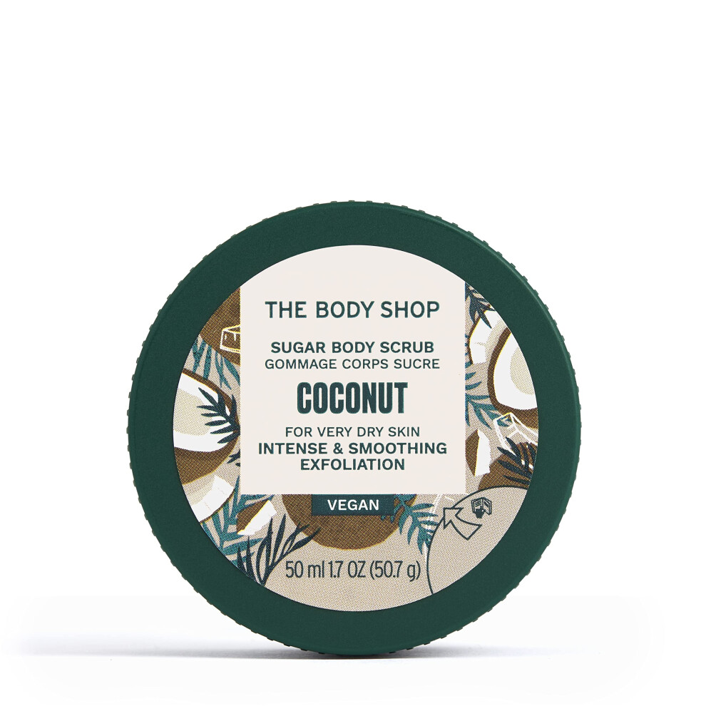 Coconut Exfoliating Cream Body Scrub 50ml(Small)