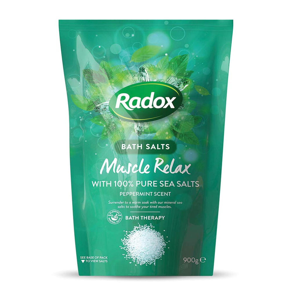 Muscle Relax Peppermint Bath Salts, 900g
