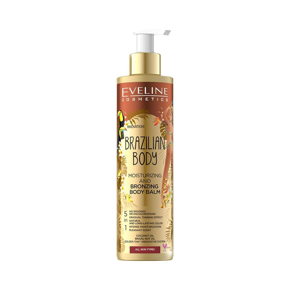 Eveline Cosmetics , Brasilian Body Bronzing Lotion 200 Ml, Pack Of 1