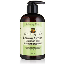Massage and Aromatherapy Oil, Lemon Grass, 8 oz