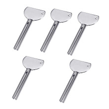 5 Pieces Toothpaste Squeezer Metal Tube Toothpaste Toothpaste Squeezer Tube Squeezer for Toothpaste Hair Gel Hand Cream