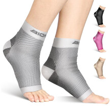 Plantar Fasciitis Socks - 1 Pair Compression Sleeves for Ankle Arch, Arthritis Pain Relief, Achilles Tendonitis Support, Heel Support Brace for Men