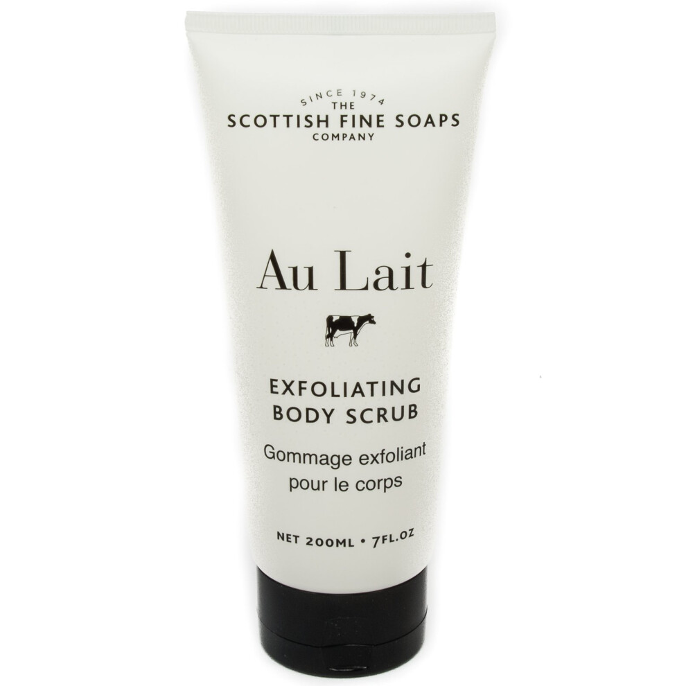 Scottish Fine Soaps Company Au Lait Exfoliating Body Scrub 7 Fl Oz. By