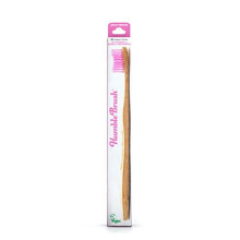 Bamboo Toothbrush Purple | Medium Bristles | Biodegradable, Eco-Friendly, Vegan for your Everyday Oral Care, Dentist Approved (1 Pack)