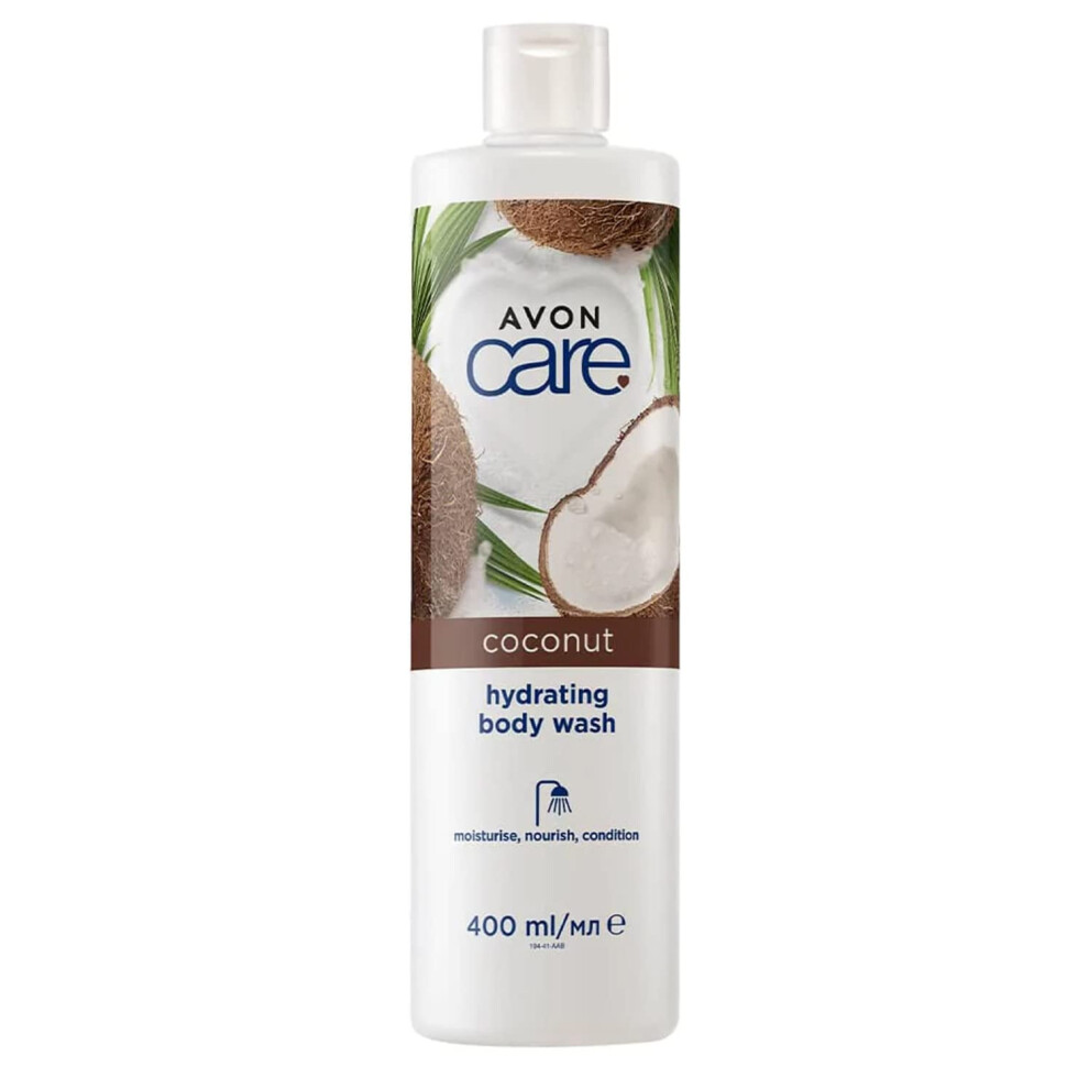 Pack of 2 - Avon Care Restoring Moisture body wash with coconut oil â 2 x 400ml-image-OPC-PF95TTH-NEW