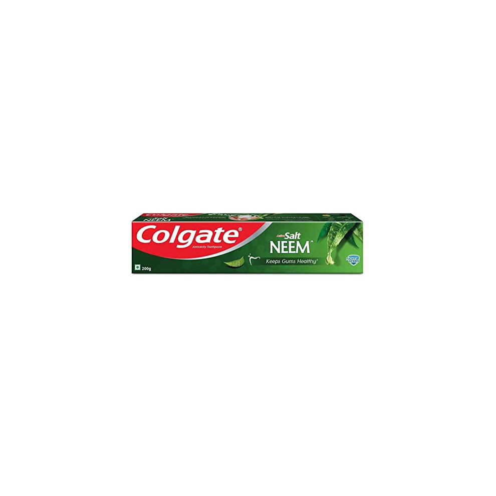 Colgate Toothpaste Active Salt Neem, Salt & Neem 200 Gm