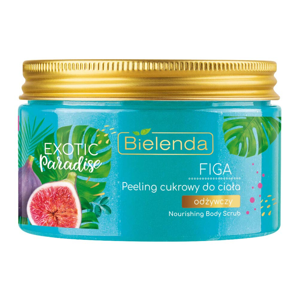 Bielenda Exotic Paradise Nourishing Body Scrub With Fig Extract & Coconut Water 350G