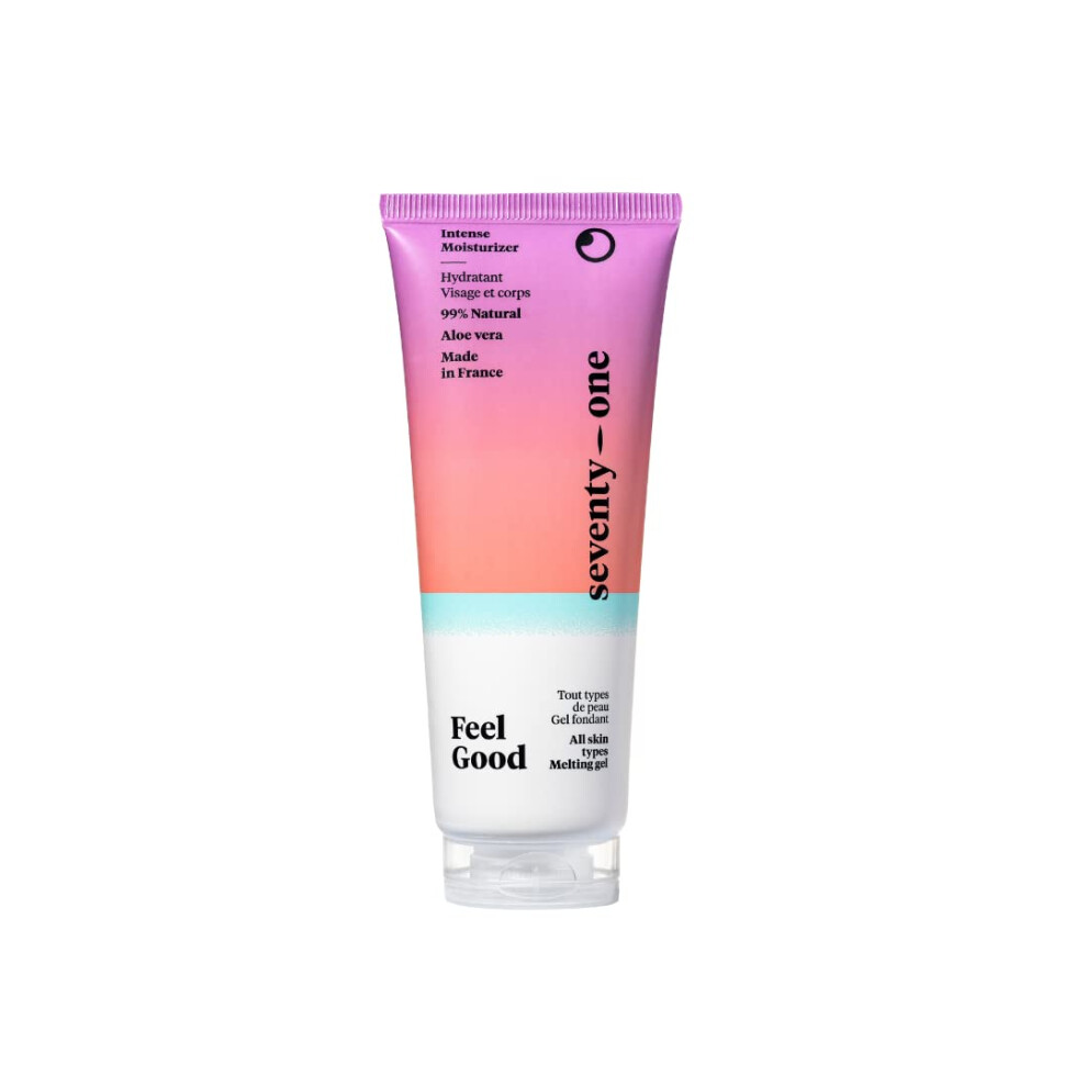 Seventyone Percent | Feel Good | Moisturising Melting Gel For Face And Body | Soothes & Moisturises | Extends Tanning | Instant Freshness | With Aloe Vera | 100% Natural