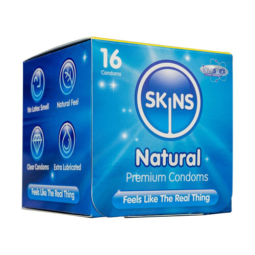 Skins SKINS - PACK DE 16 PRÉSERVATIFS NATURELS PREMIUM 2