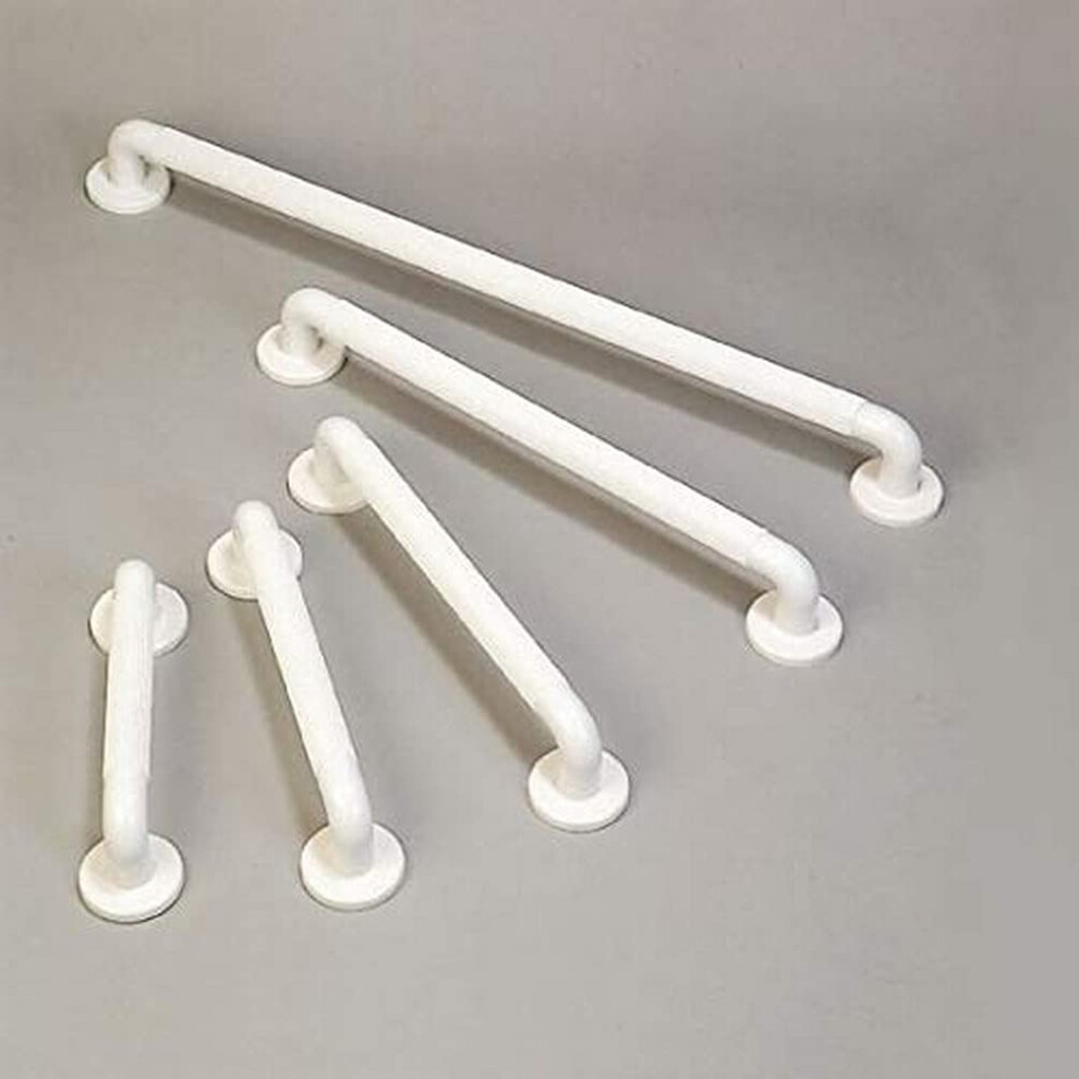 Homecraft Moulded Fluted Grab Rail, Durable Pvc Safety Rail And Mobility Aid For Bathroom For Elderly, Disabled And Handicapped Users, Indoor And Outdoor