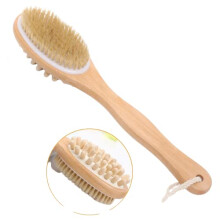 Wooden Body Brush 2 in 1