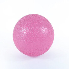Hand and Wrist Gel Exercise Ball, Soft Resistance, Pink