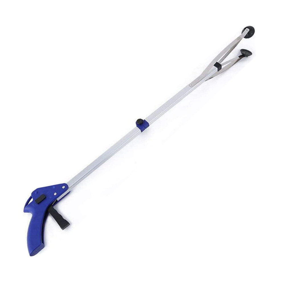 Long Arm Foldable Waste Grabber,Litter Picker Grabber Reacher Stick Tools Lightweight Grab & Grip Reaching Litter Rubbish Pick Up Hand Tool for