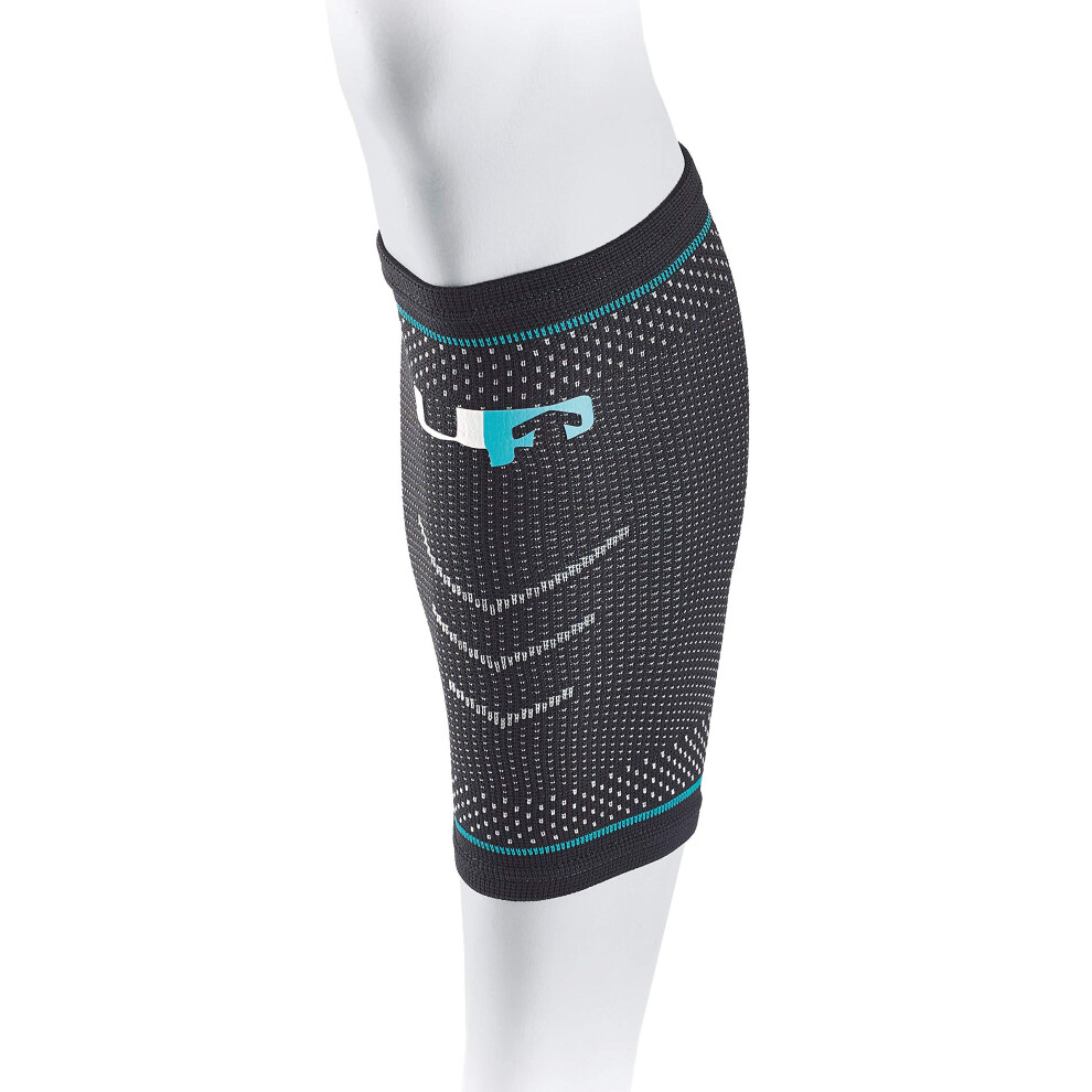Ultimate Performance Ultimate Compression Elastic Calf And Shin Support, Medium, Black/Blue