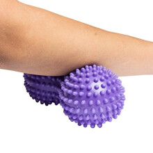 Peanut Spiky Massage Ball Roller - Reflexology Muscle Trigger Point Therapy