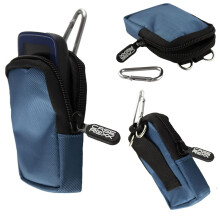 Canvas Tasche für Freestyle Libre blau