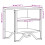 (Sonoma Oak) 2 Bedside Cabinets with Shelves Storage Side Table 4