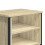 (Sonoma Oak) 2 Bedside Cabinets with Shelves Storage Side Table 5