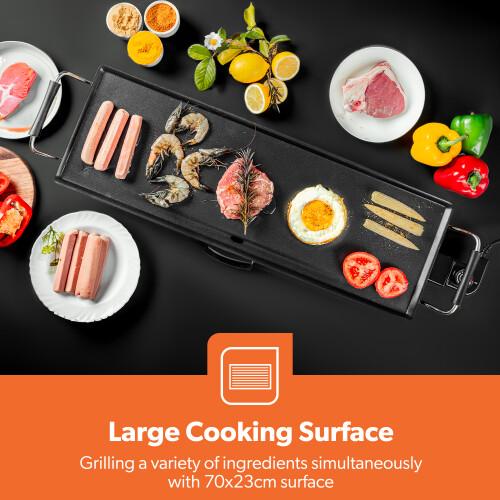 GEEPAS GEEPAS Teppanyaki Grill Smokeless, Non-Stick, Adjustable Temperature 2