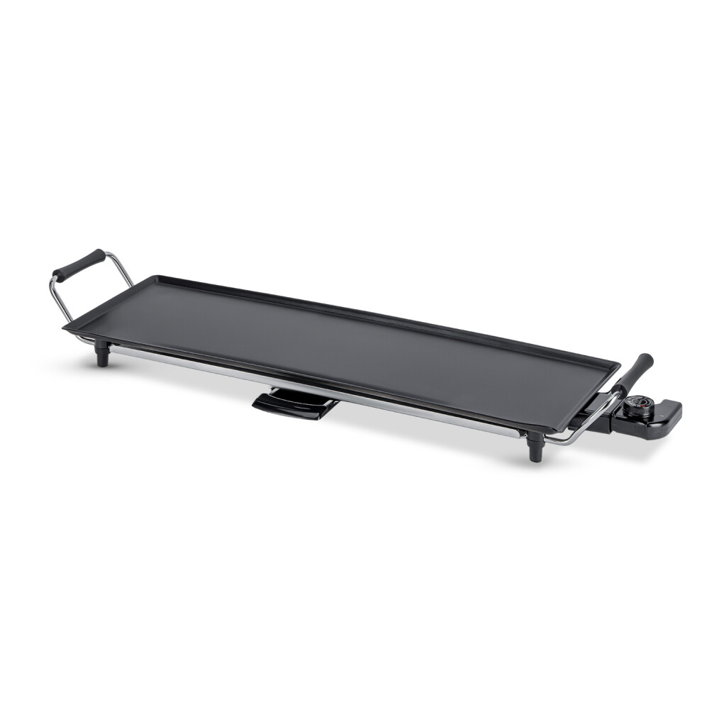 GEEPAS Teppanyaki Grill Smokeless, Non-Stick, Adjustable Temperature