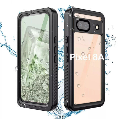 For Google Pixel 8A Waterproof Shockproof 360 Full Body Cover Case 1