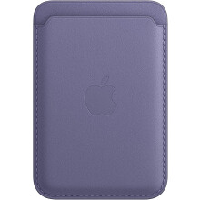 Apple Leather Wallet Accessory with MagSafe for iPhone - Wisteria