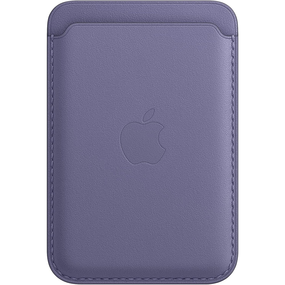 Apple Leather Wallet Accessory with MagSafe for iPhone - Wisteria