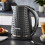 GEEPAS (Grey) Geepas Electric Kettle, Toaster & Microwave Set 5