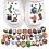 Set de 37 boucles décoratives pour chaussures 3