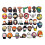 Set de 37 boucles décoratives pour chaussures 4
