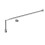 Balterley Wetroom Accessories Screen Support Bar Kit - Chrome 2