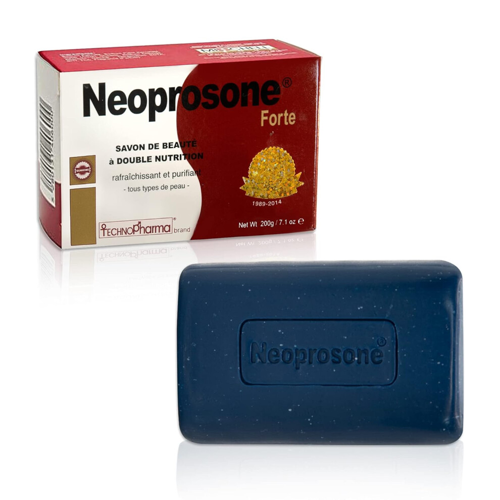 Neoprosone Soap 200 g | Exfoliating Soap Bar |Cleansing Bar For Body | Knees, Face, Armpits