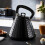 GEEPAS (Black) GEEPAS Electric Kettle, Toaster & Microwave  Set 4