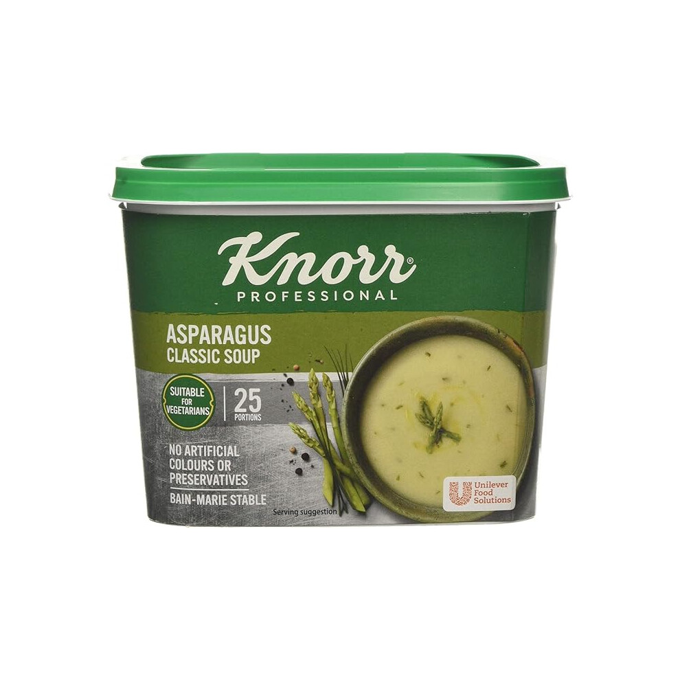 Knorr Classic Asparagus Soup Mix, 25 Portions (Makes 4.25L), 39736801