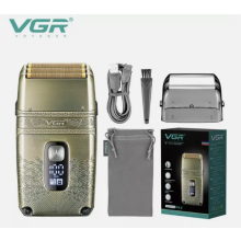 VGR Triple Foil Shaver Elektrický holiaci strojček Skin Fade IPX6 Vodotesný V-335 RÝCHLE DODANIE