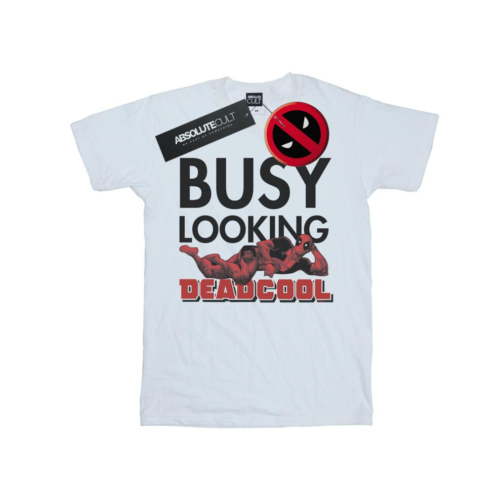 Deadpool Busy Looking Deadcool T-Shirt